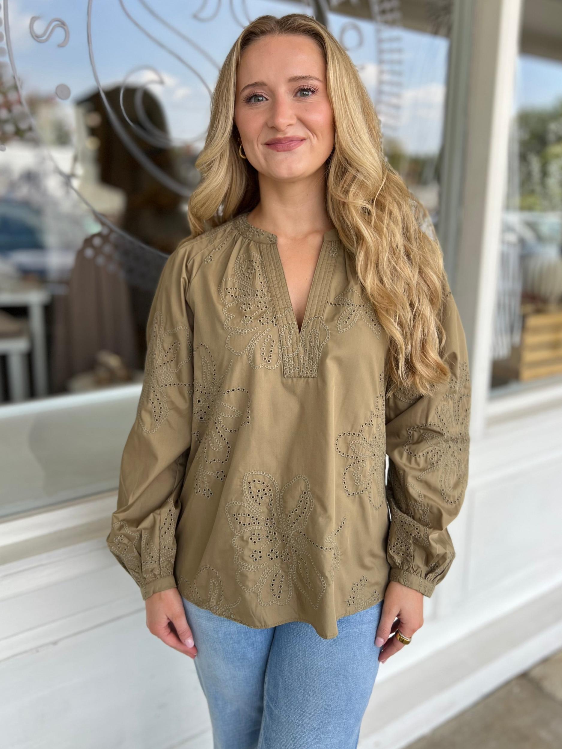 Nyla Long Sleeve Top Product Image