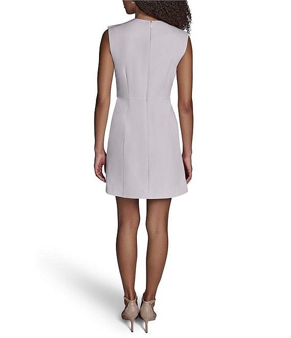 BCBG Sleeveless Mini Dress With Front Flap Pocket Product Image