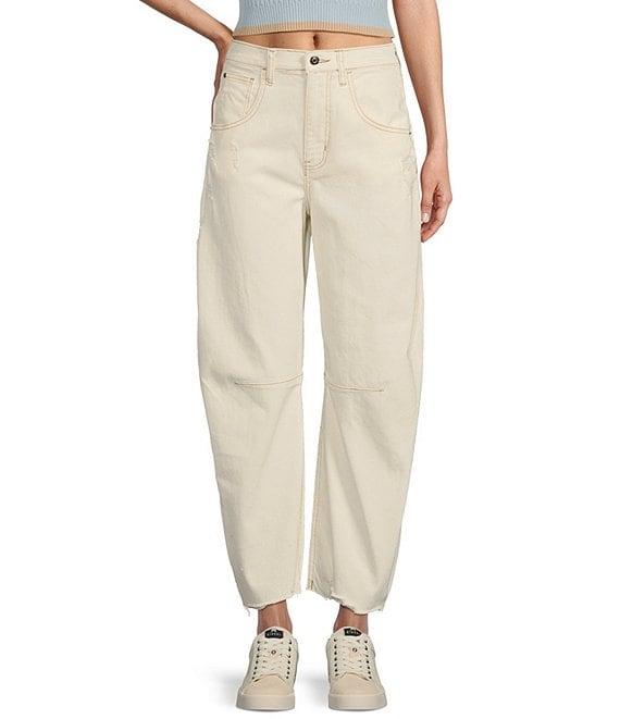 GB Barrel Leg Denim Jeans Product Image