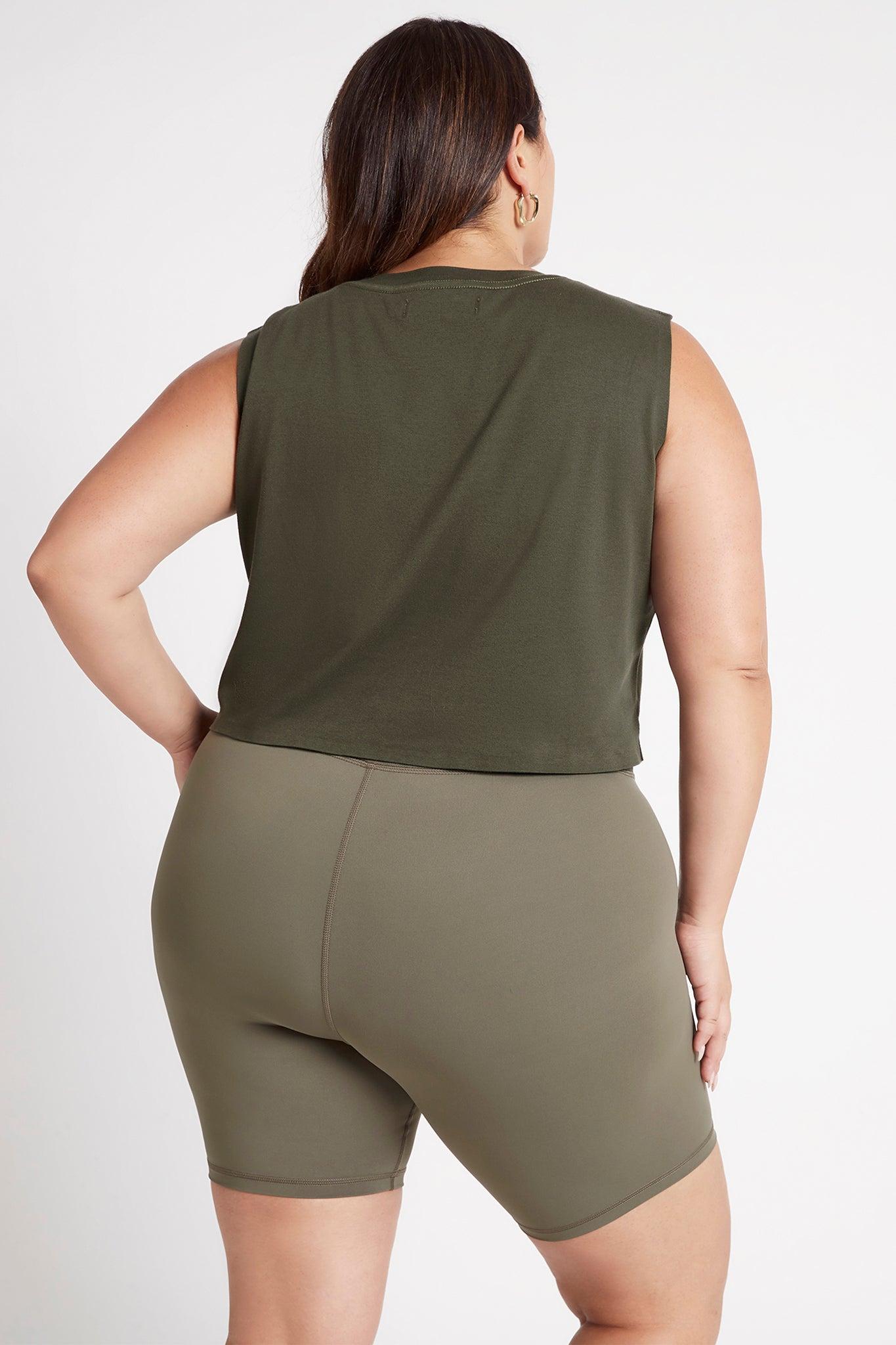 Cropped Embossed Signature Logo Tank 112 Product Image