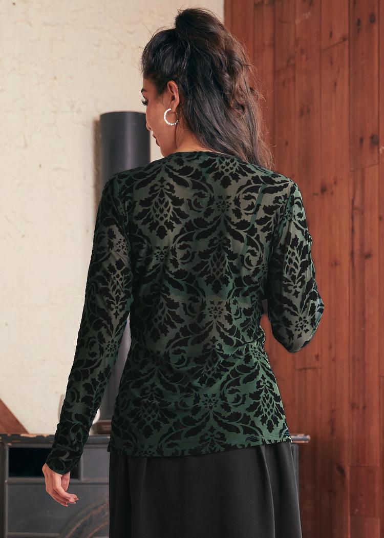 Vintage Vagabond V-Neck Top (Final Sale) Product Image