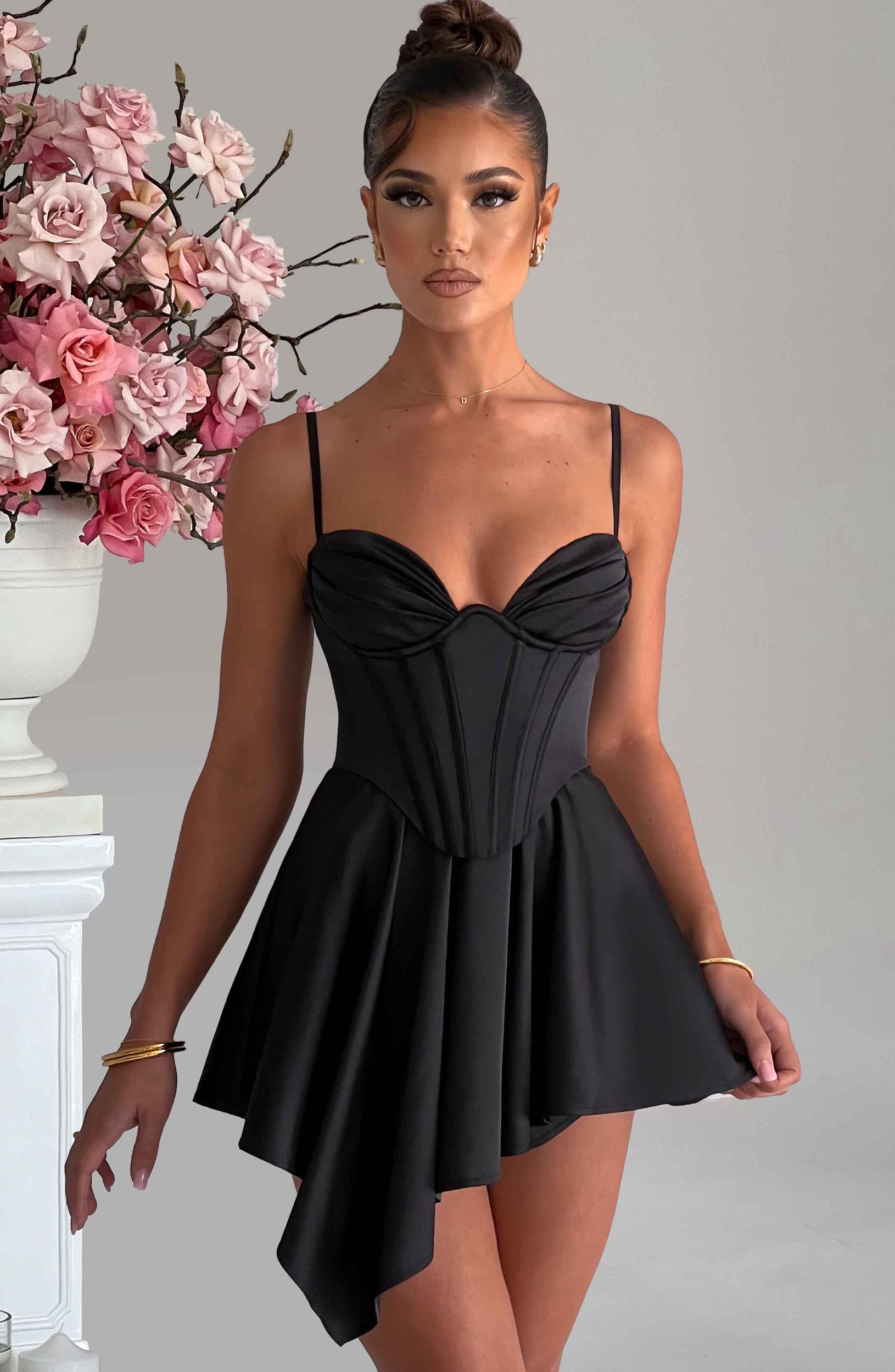 Saffron Playsuit - Black Product Image