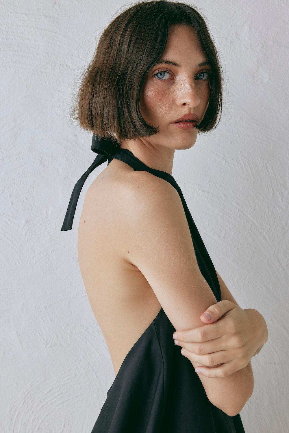 Bella Mini Dress Black Product Image