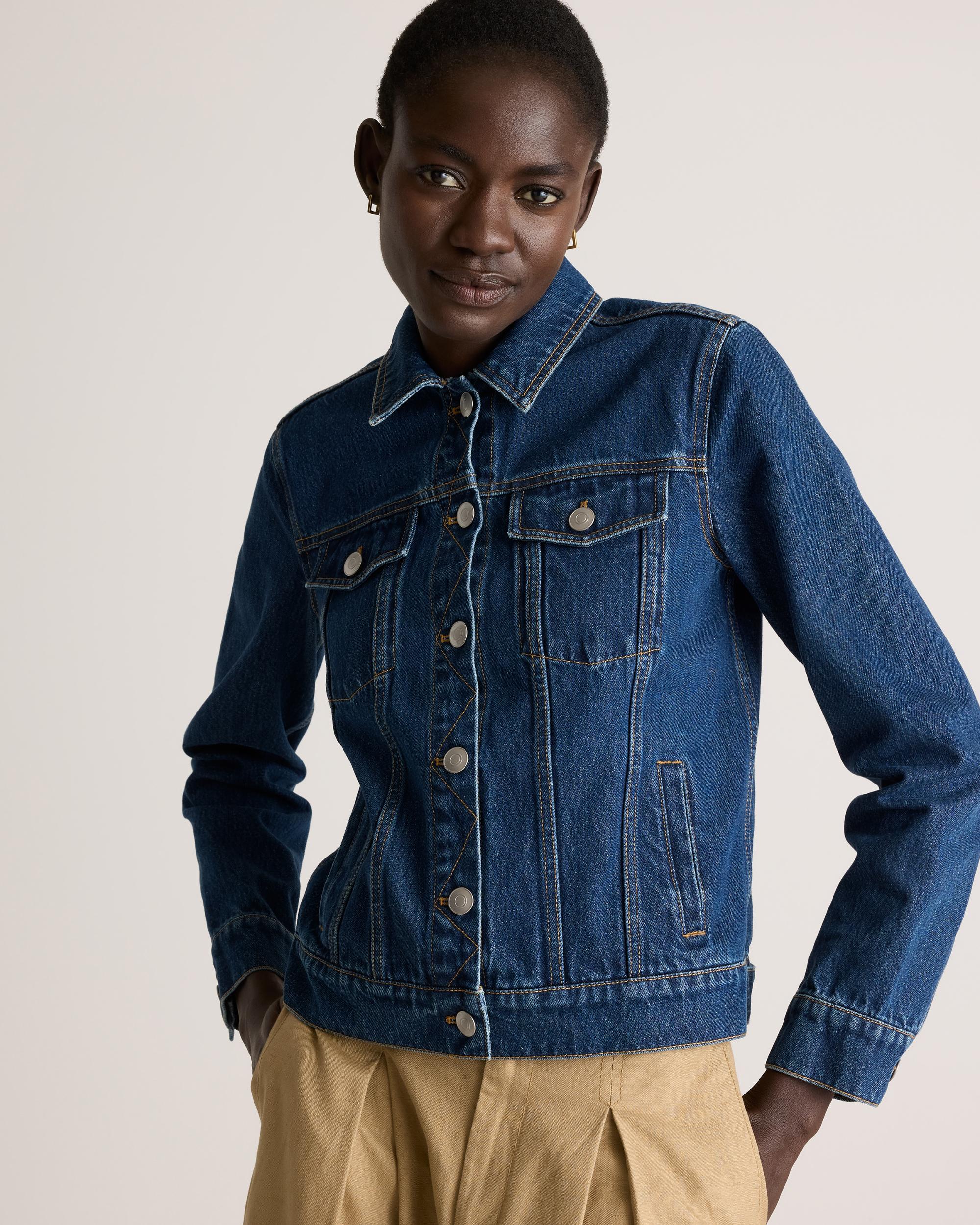 Quince | Women's Denim Jacket Cotton Product Image
