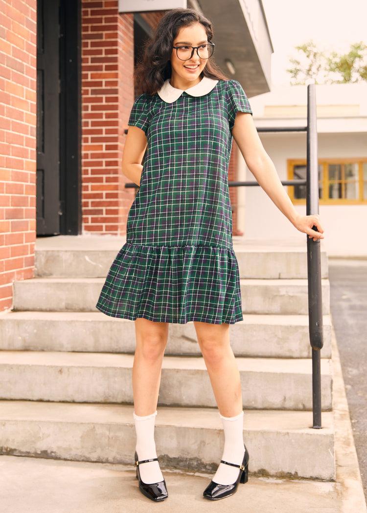 School Days Collared Dress Product Image