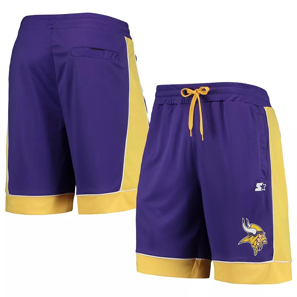 Men's Starter Purple/Gold Minnesota Vikings Fan Favorite Fashion Shorts, Size: 2XL Product Image