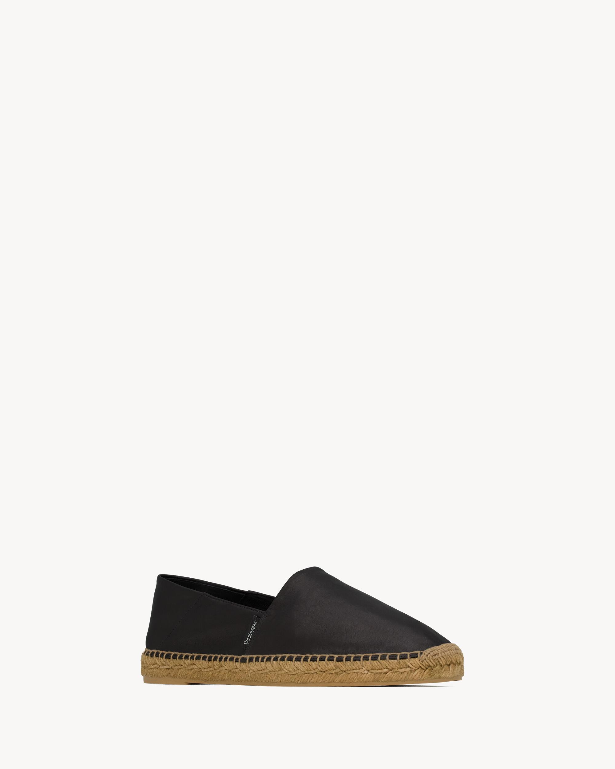 espadrilles in smooth leather Product Image