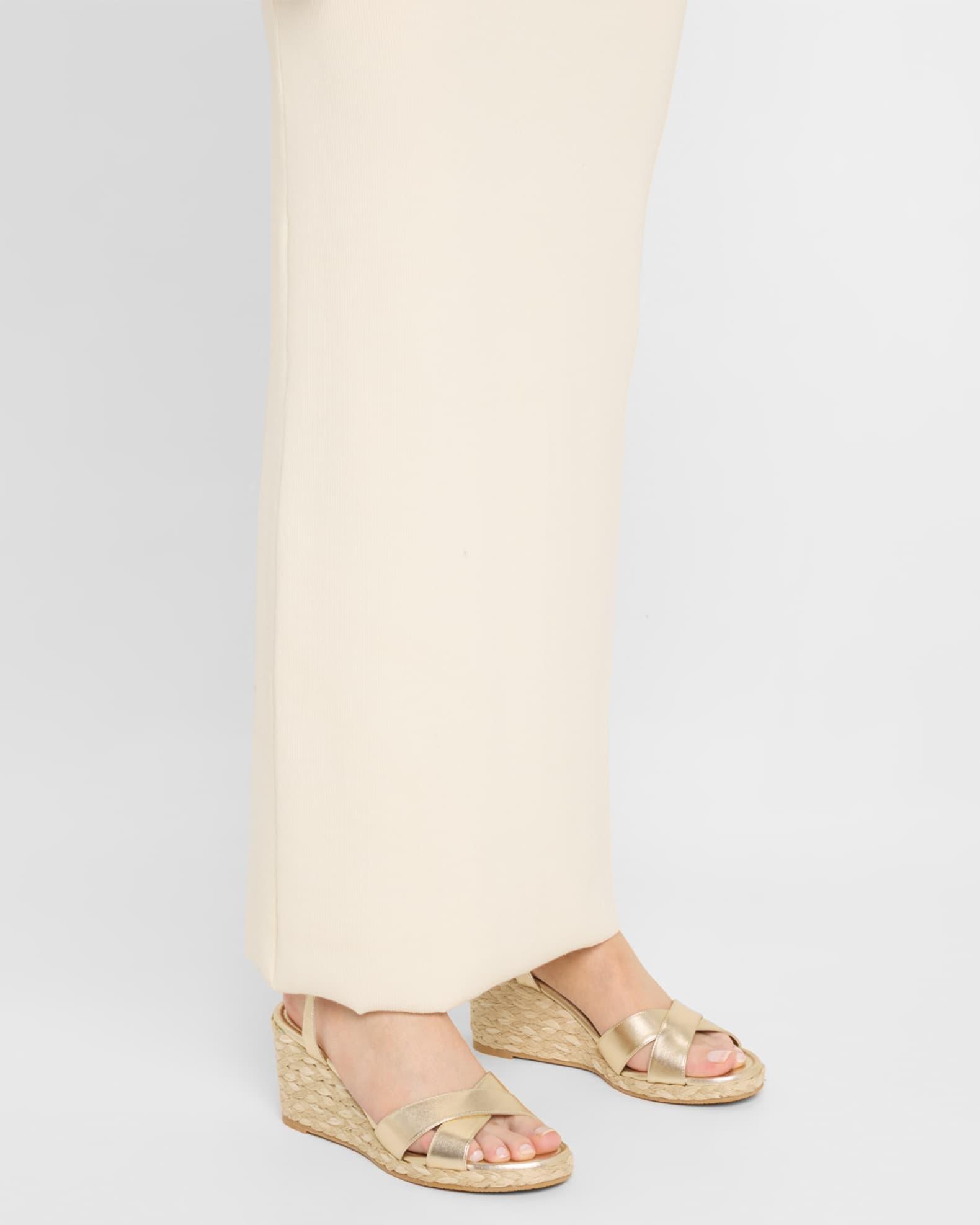 Dayna Metallic Crisscross Espadrille Sandals Product Image