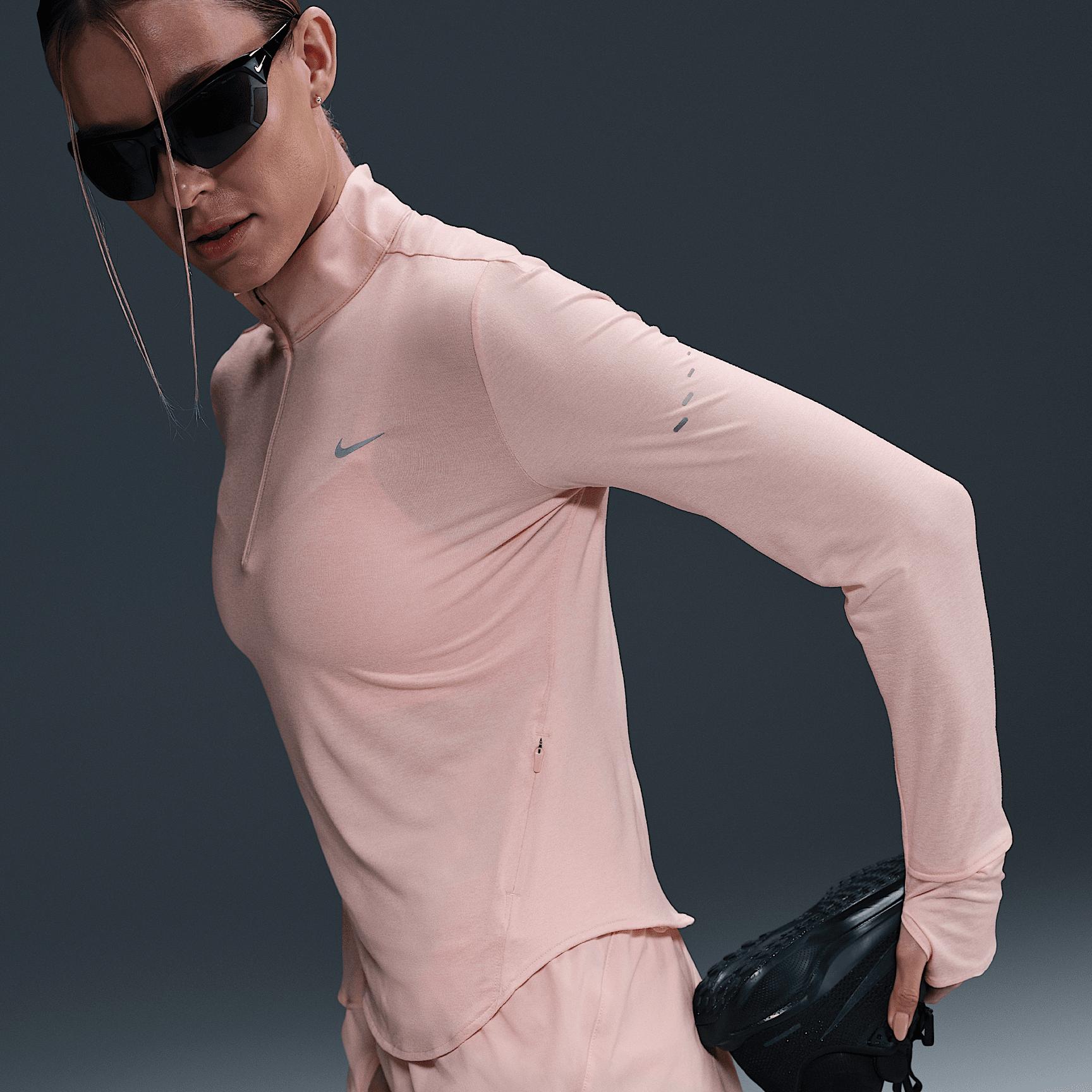 Nike Women's Swift Dri-FIT UV 1/4-Zip Running Top Product Image