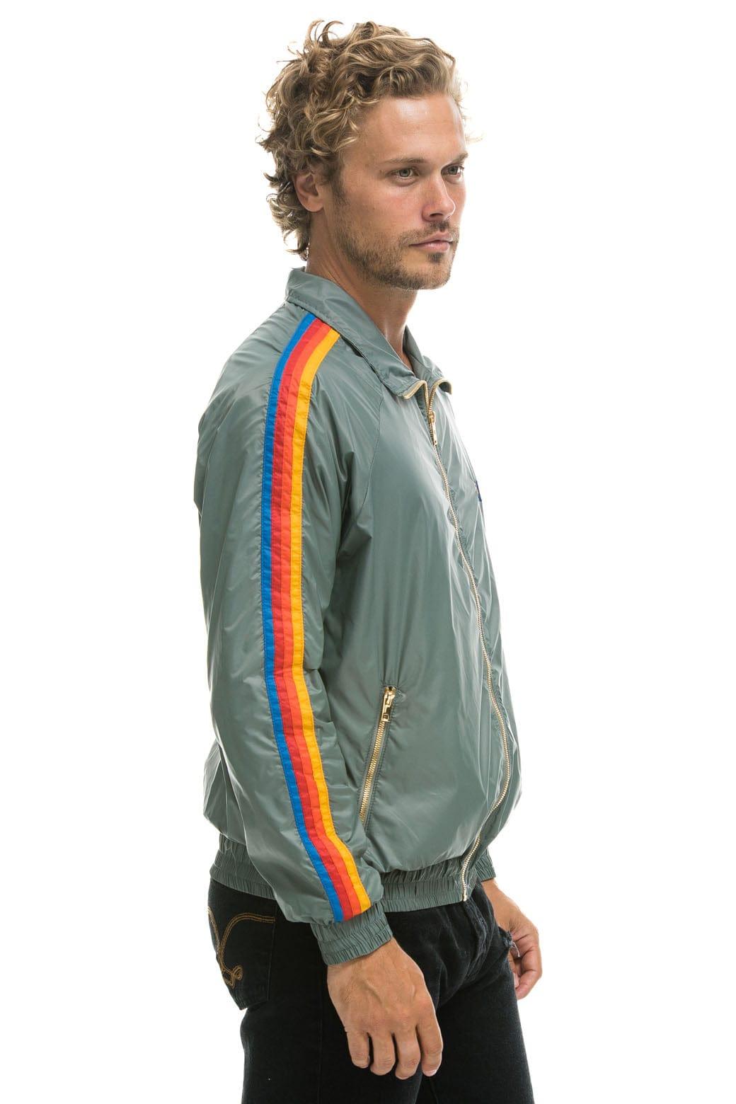 MEN'S 4 STRIPE WINDBREAKER -  SEDONA Male Product Image