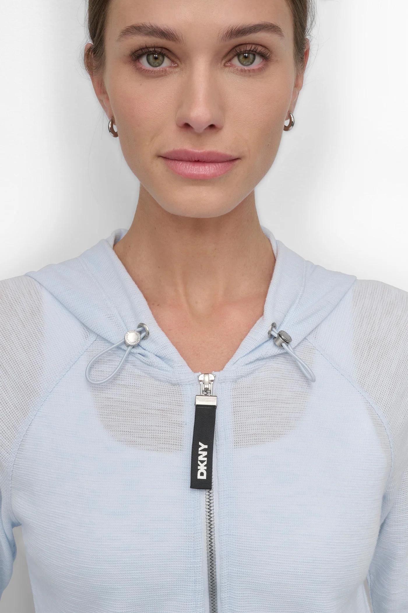 SLUB WAFFLE KNIT HOODIE Product Image