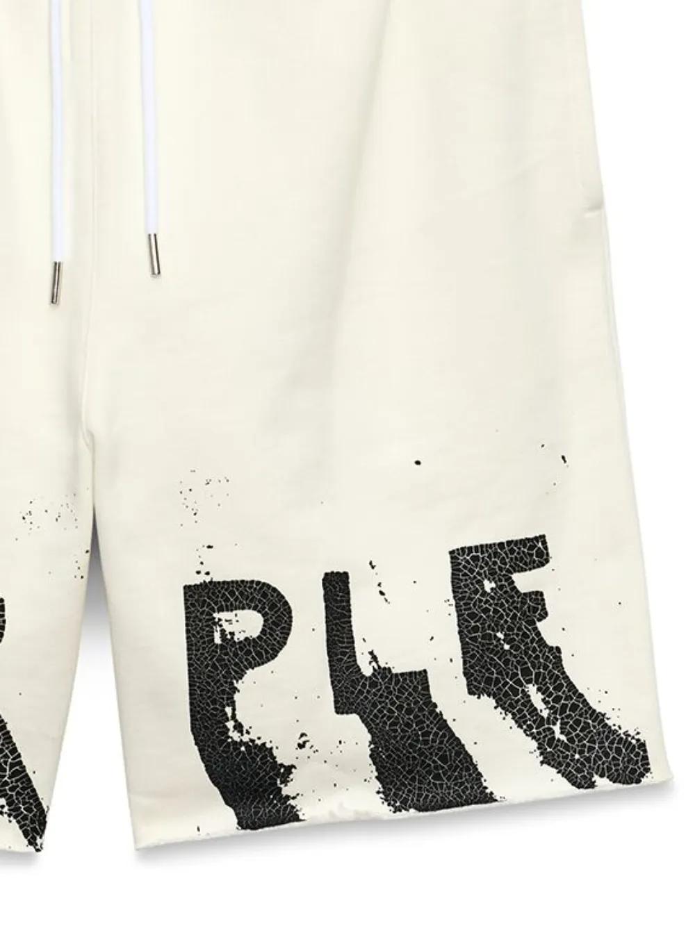 logo-print cotton shorts Product Image