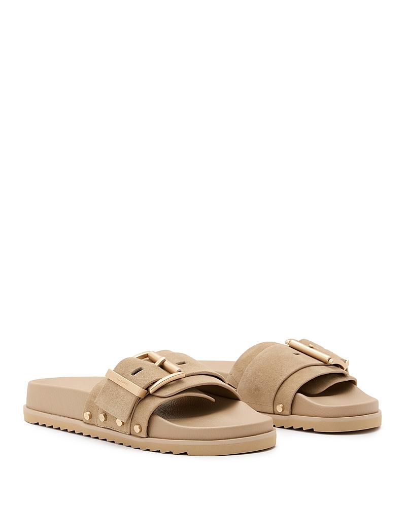 Allsaints Womens Ellie Studded Slide Sandals Product Image