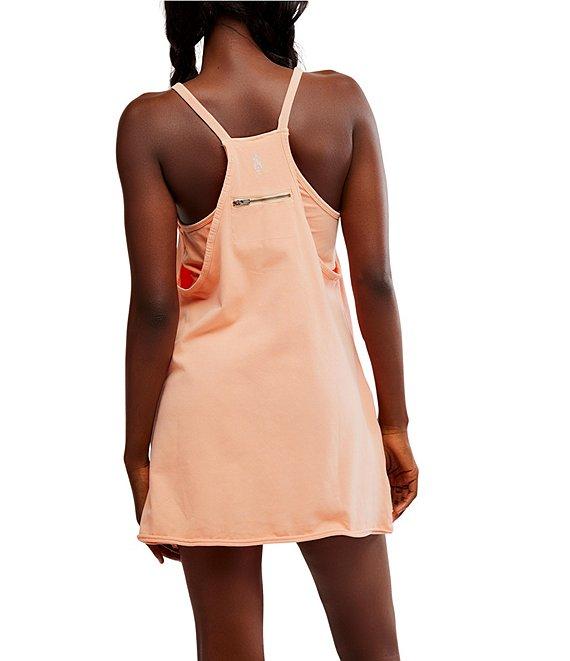 Free People FP Movement Hot Shot Scoop Neck Sleeveless Patch Pocket Mini Dress Product Image