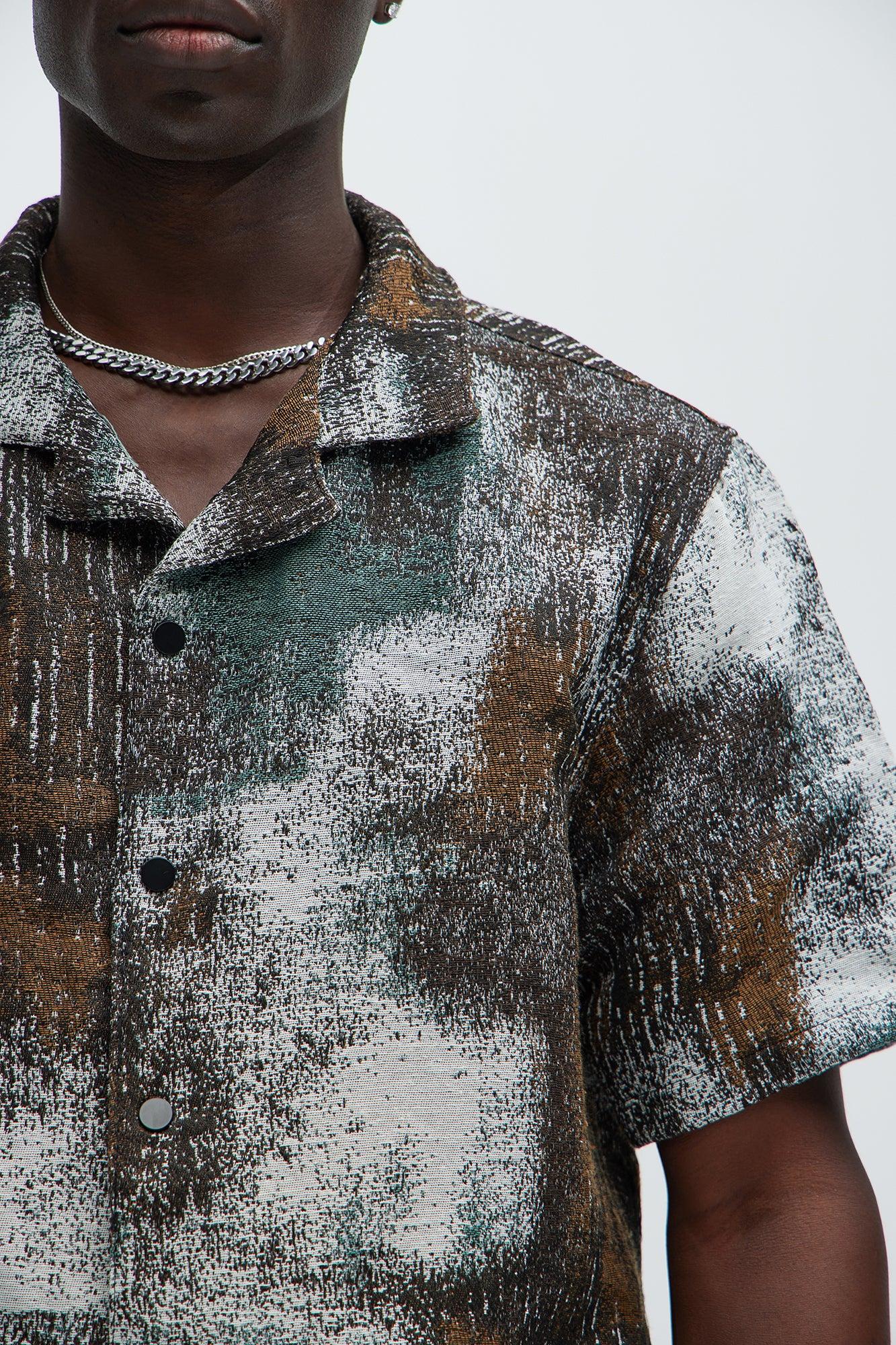 Galaxy Tapestry Shirt - Brown/combo Product Image