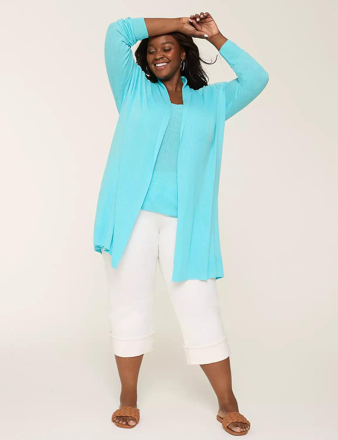 Linen-Blend Sweater Rib Tank Product Image