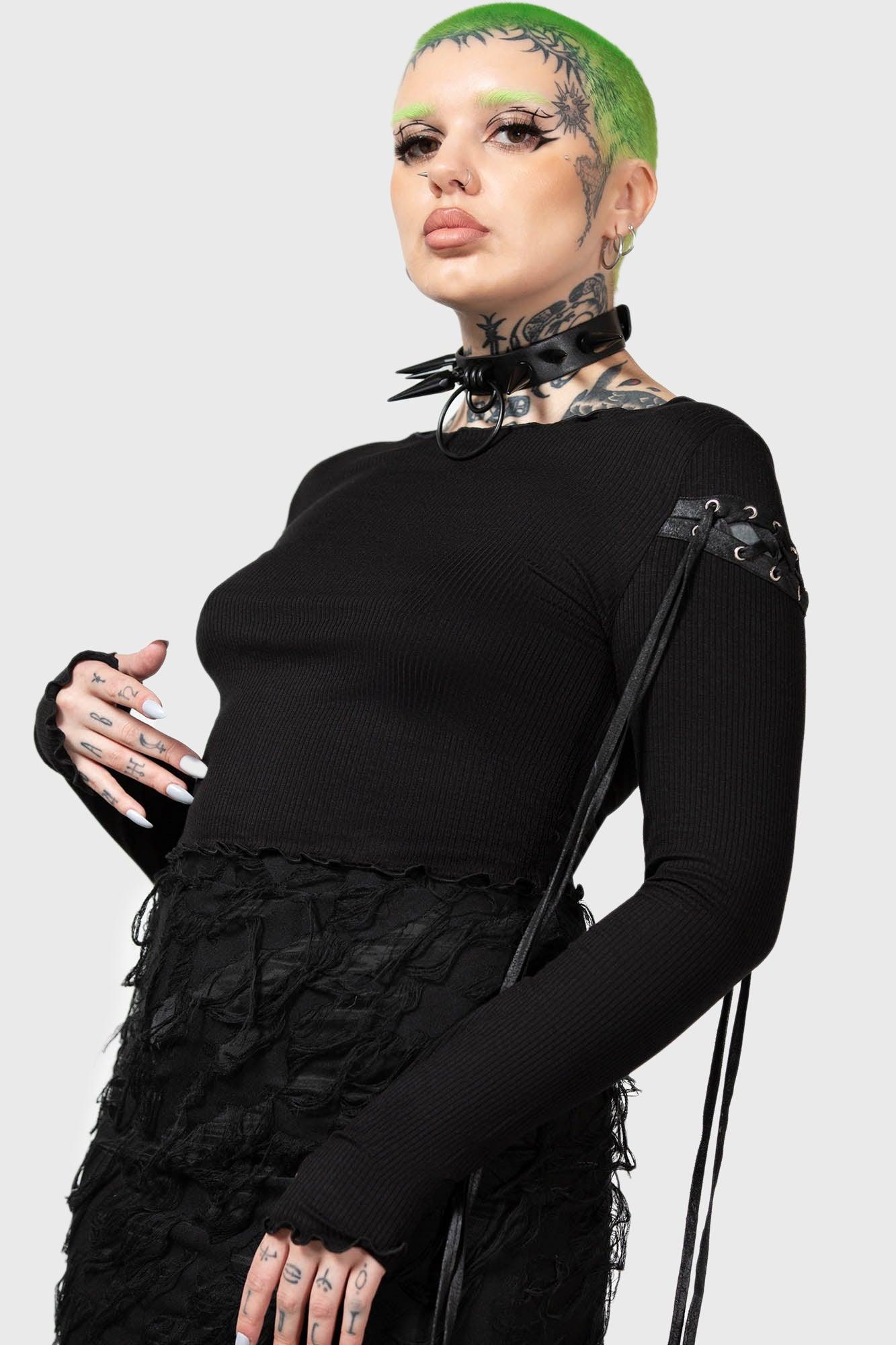 Shailagh Long Sleeve Top - Resurrect Female Product Image