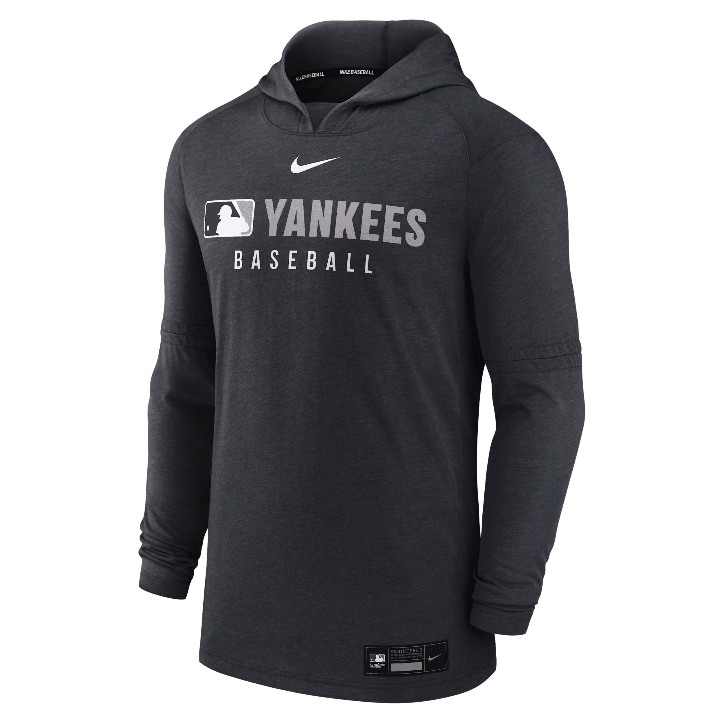 Los Angeles Dodgers Authentic Collection Nike Men's Dri-FIT MLB Pullover Hoodie Product Image