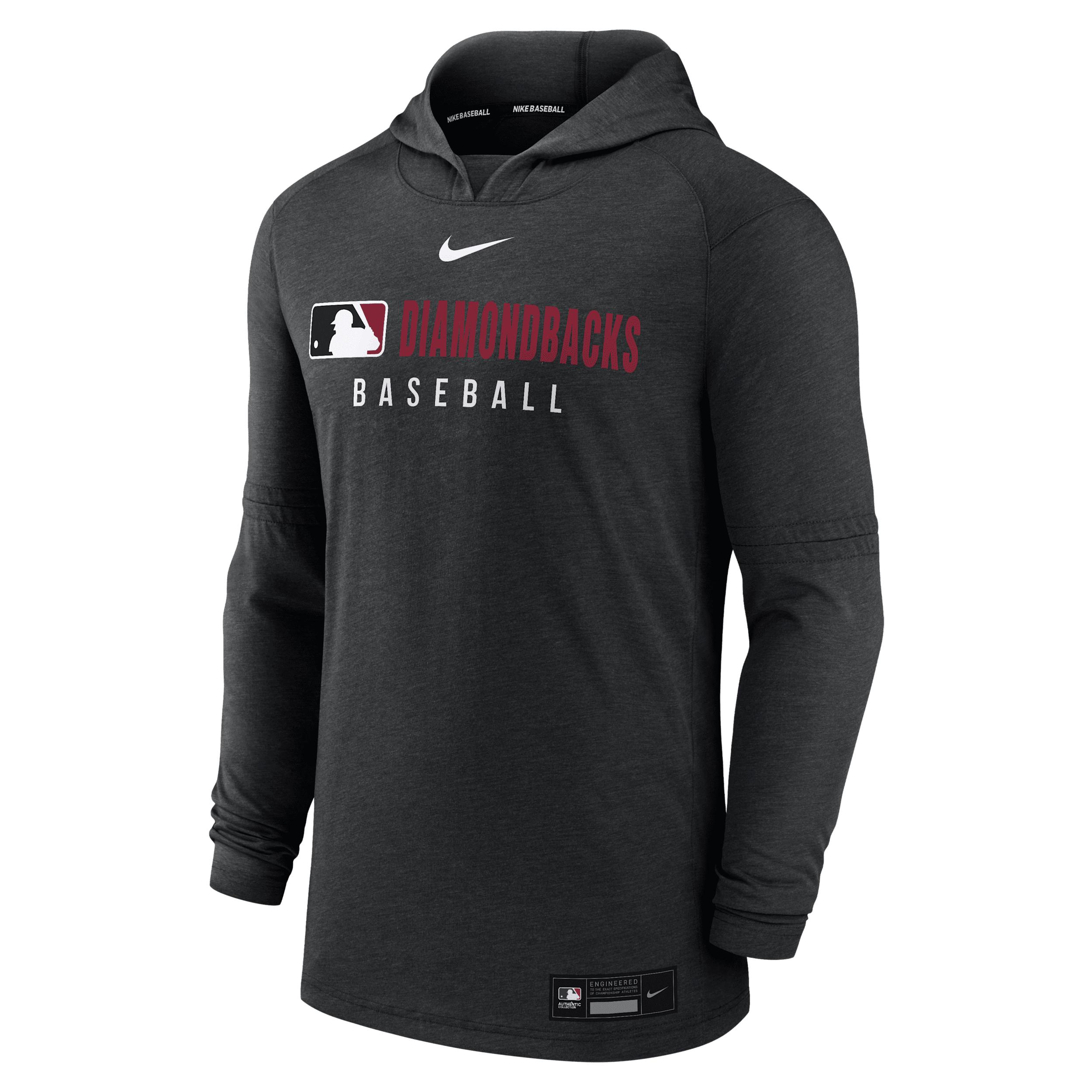 New York Yankees Authentic Collection Nike Men's Dri-FIT MLB Pullover Hoodie Product Image