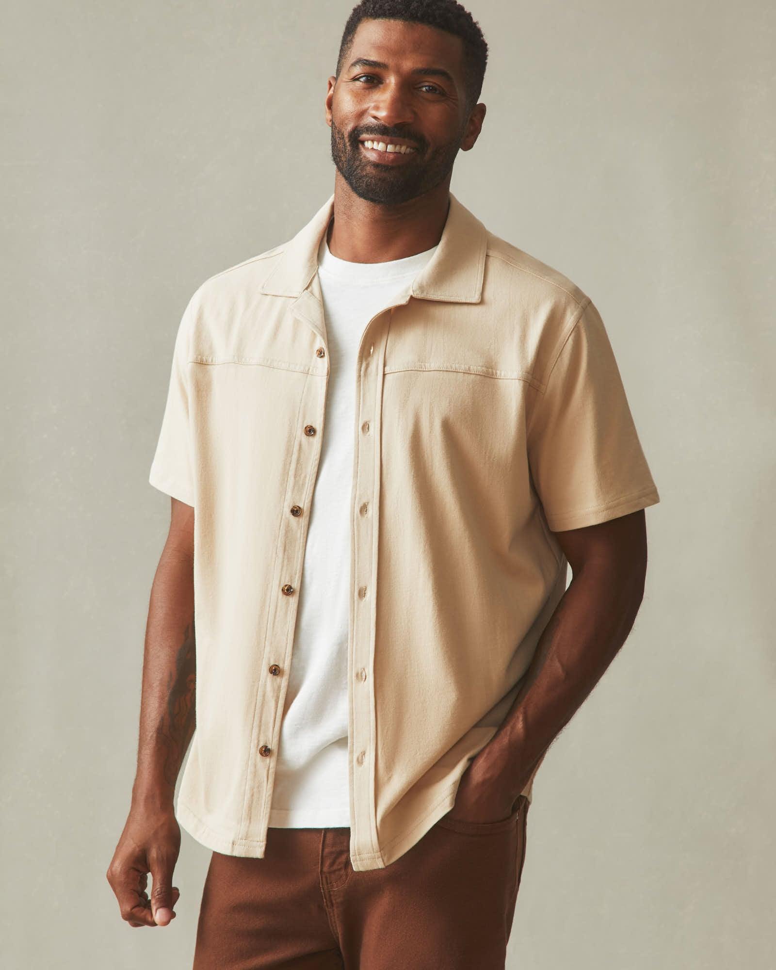 Men's Horizon Shirt - Safari Male Product Image