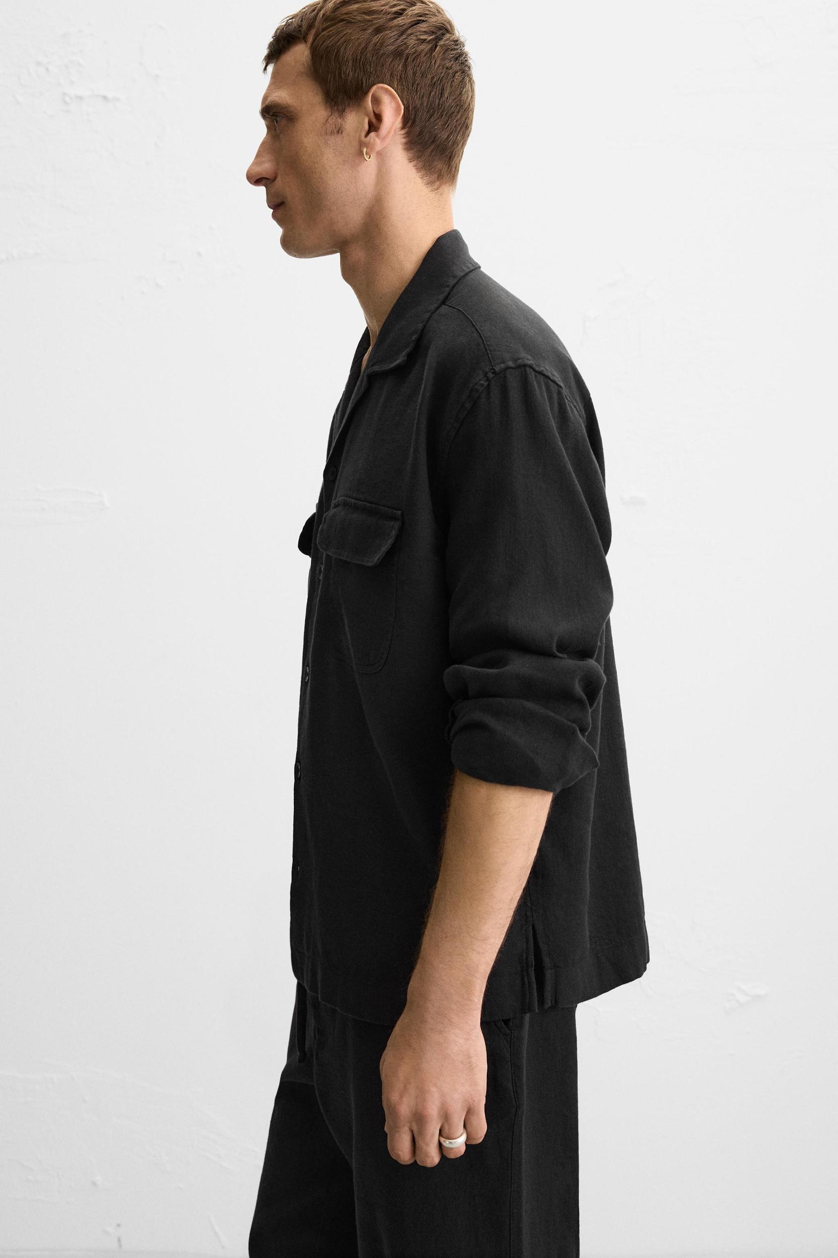 LINEN - COTTON SHIRT Product Image