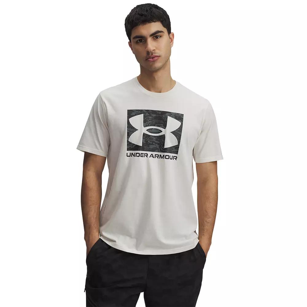 Big & Tall Under Armour Camo Boxed Logo Tee, Men's,  Product Image