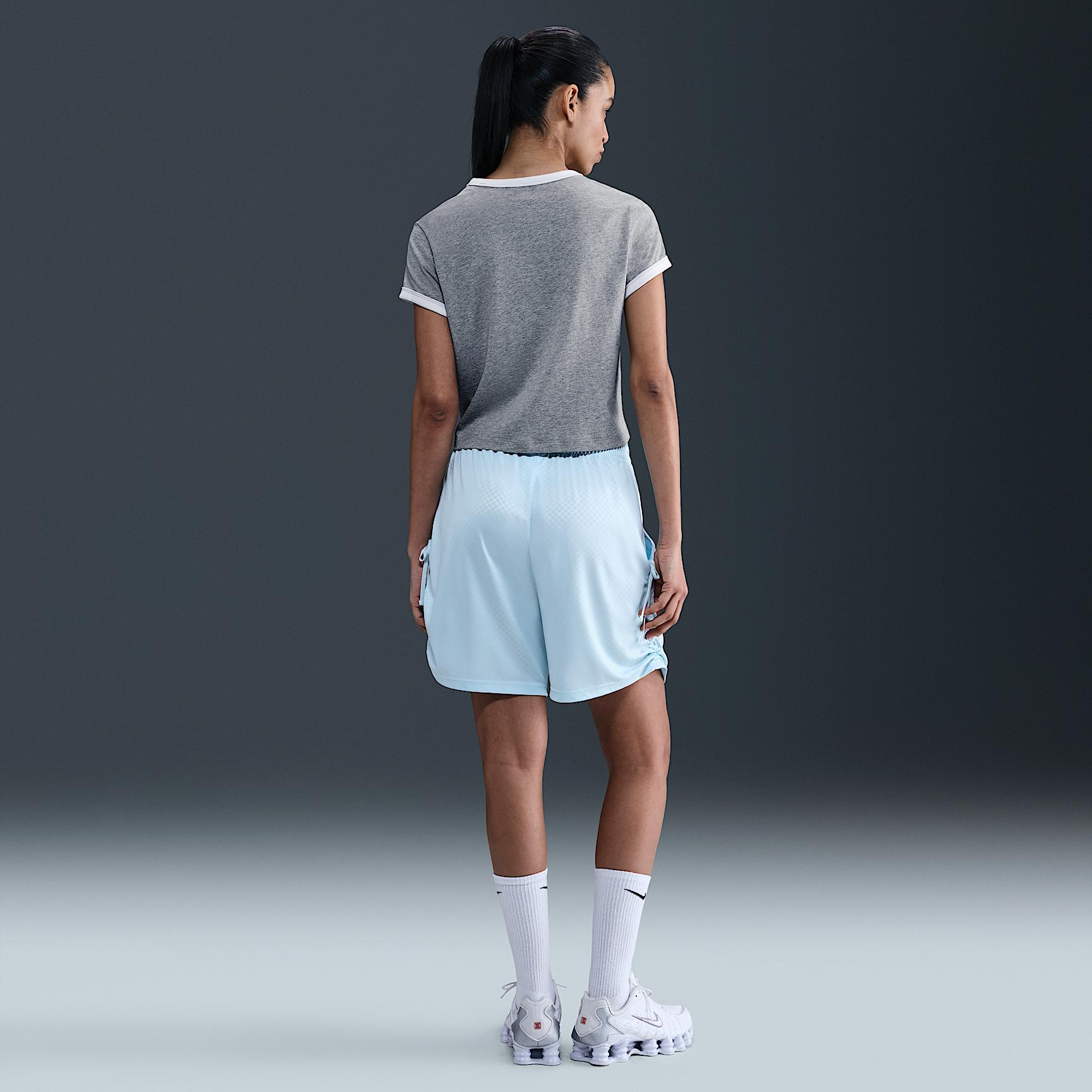 Womens Nike Sportswear Graphic Ringer T-Shirt | IF4072-063 Product Image