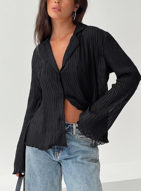 Selma Shirt Black Product Image