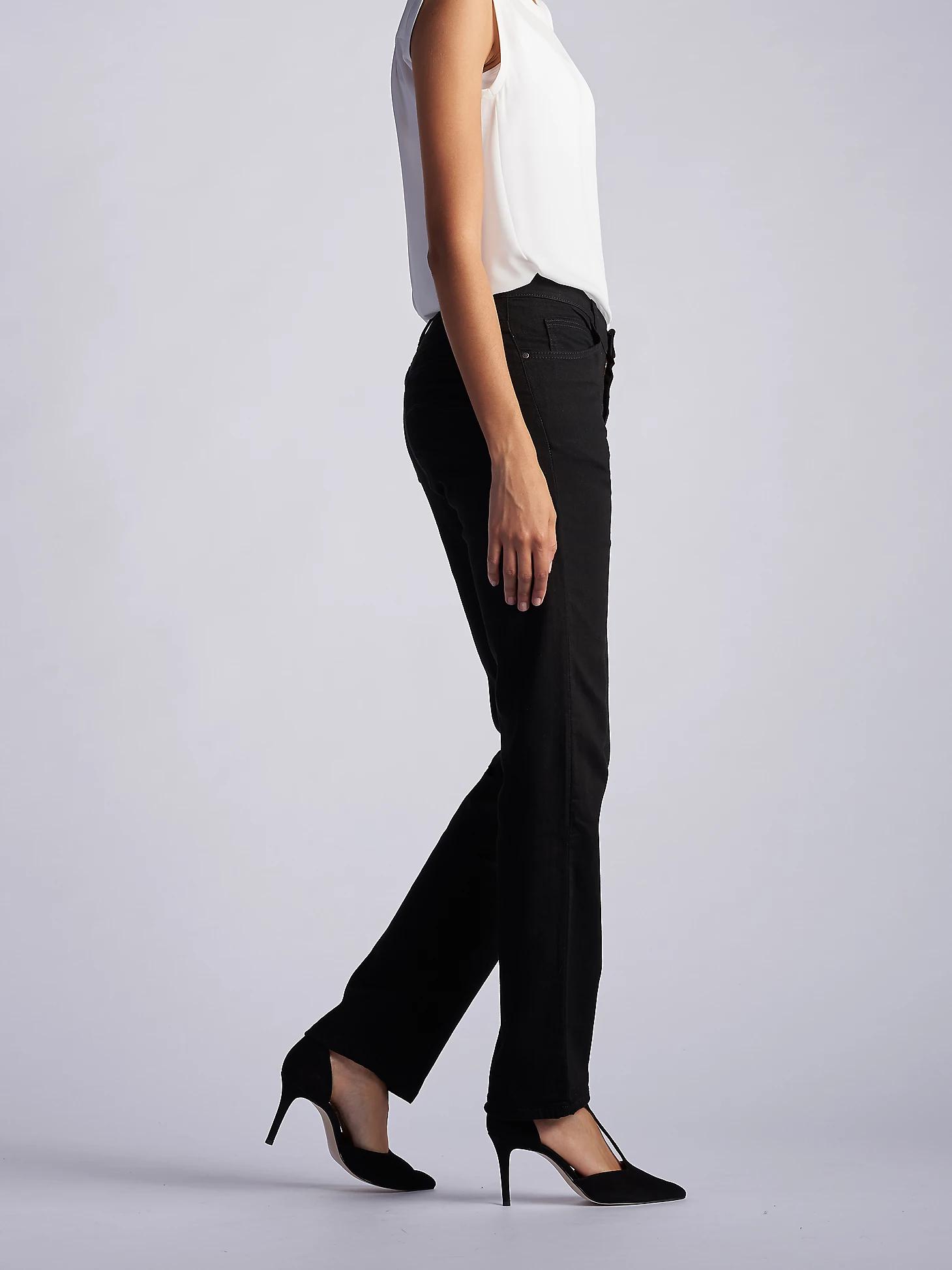 Women’s Stretch Relaxed Fit Straight Leg Jean | Women's Jeans | Lee® Product Image