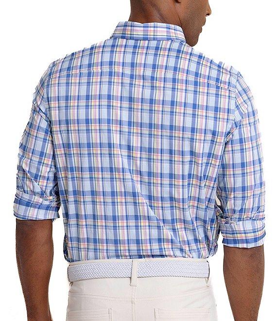 Southern Tide Performance Stretch Brrr° Intercoastal Charlesport Plaid Long Sleeve Woven Shirt Product Image
