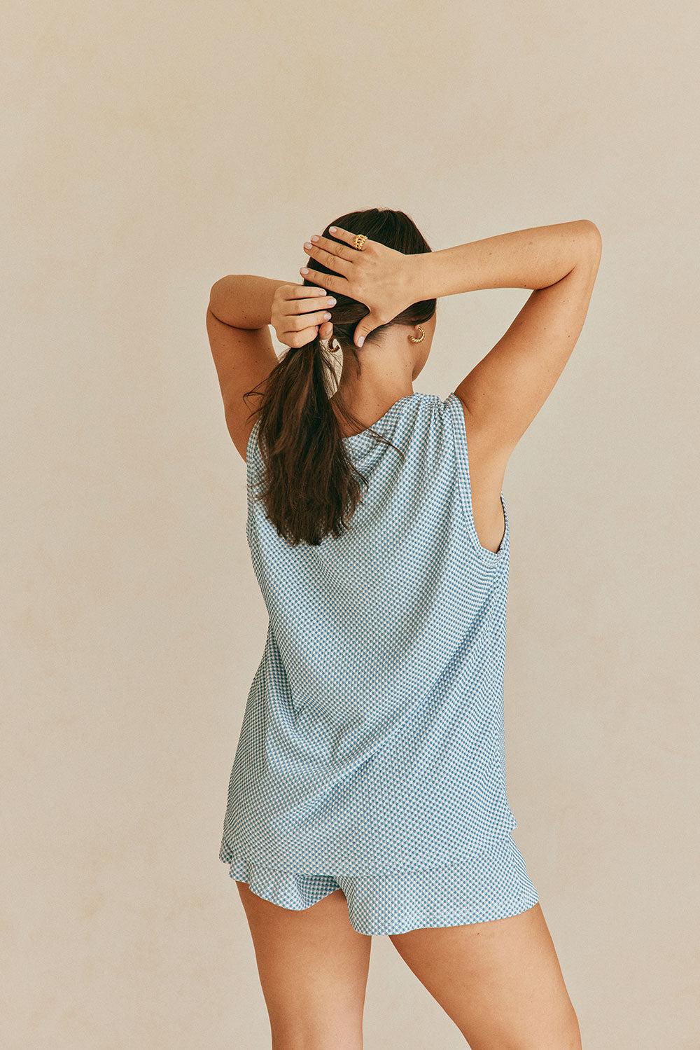 Marah Shorts - Blue Product Image