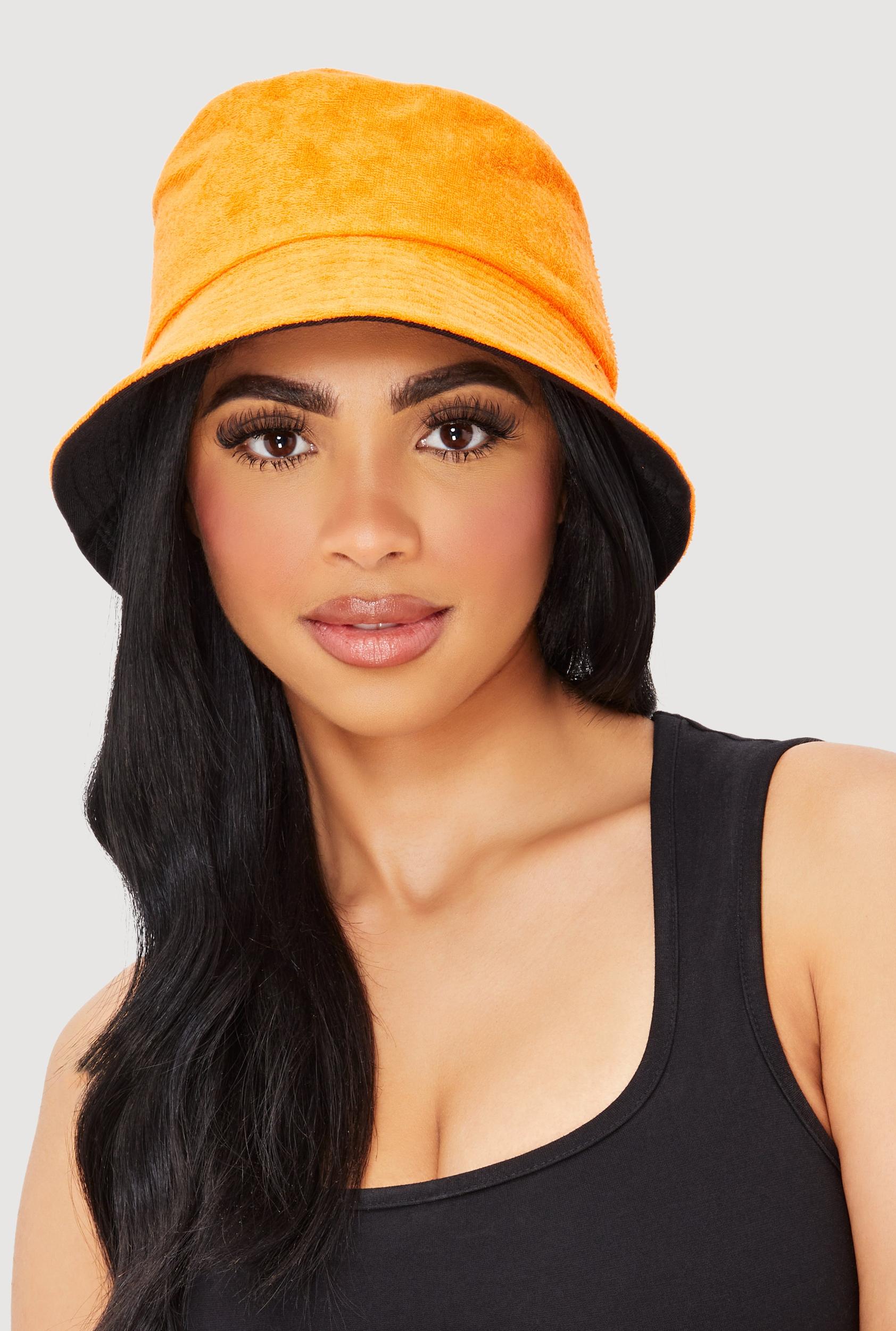 Trendy Terry Cloth Bucket Hat Female Product Image