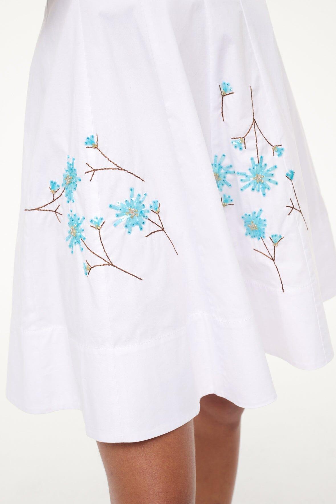 MINI WELLS DRESS | DANDELION WHITE Product Image