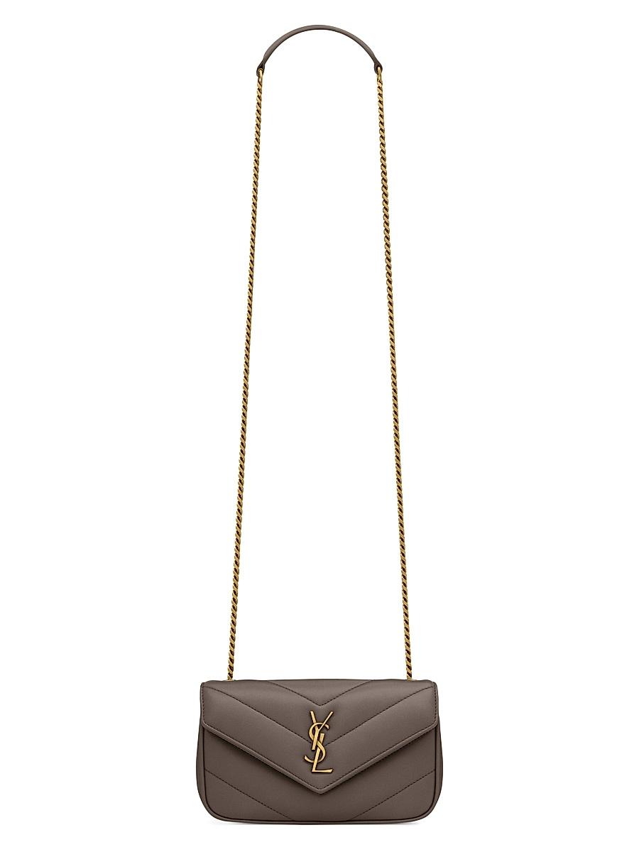 Womens Loulou Mini Bag in Lambskin Leather Product Image