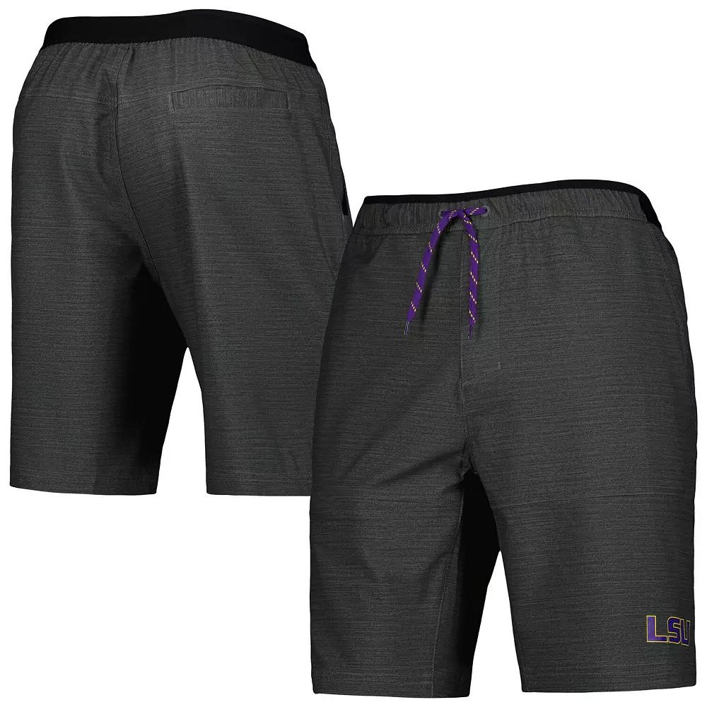 Men's Columbia Gray LSU Tigers Twisted Creek Omni-Shield Shorts,  Product Image