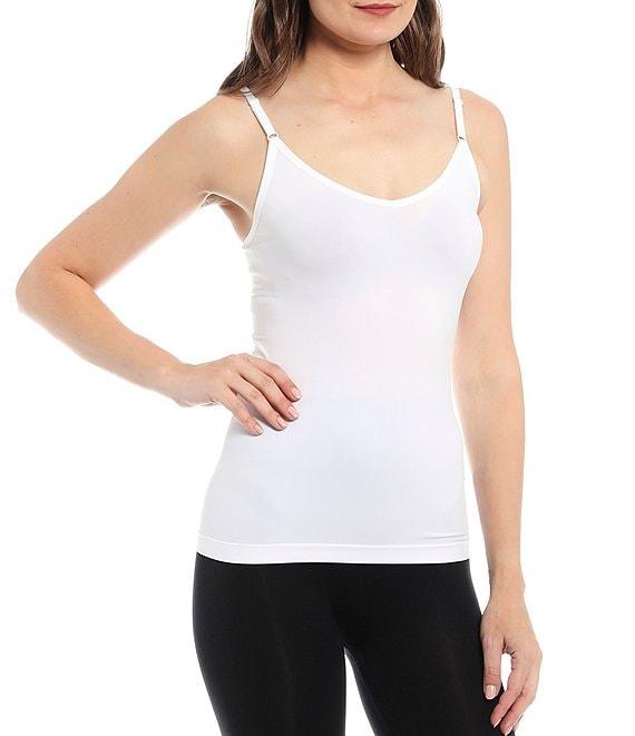 Modern Movement Solid Seamless Scoop Neck Microfiber Camisole Product Image