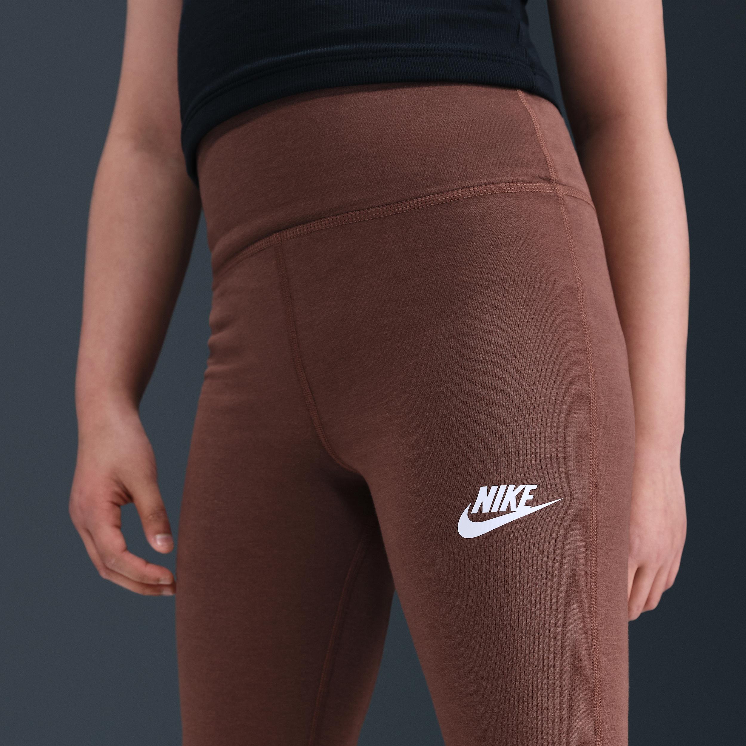 Women's Nike Sportswear Classic Girls' High-Waisted Flared Leggings Product Image