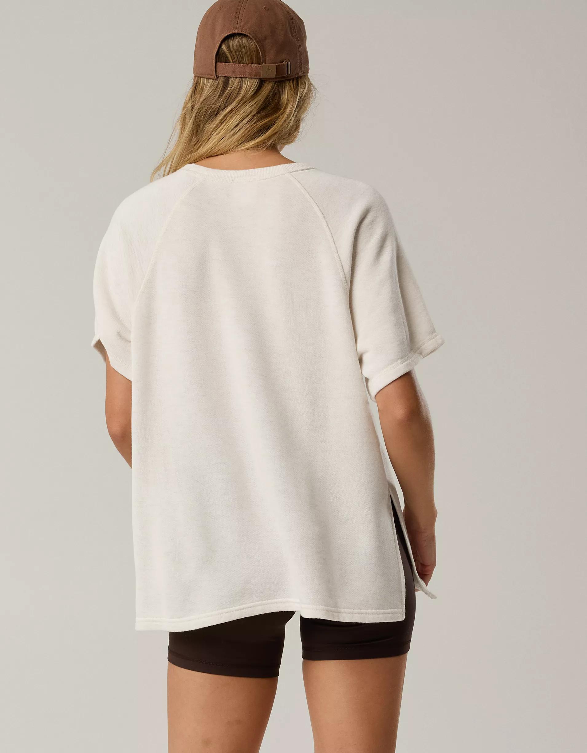 OFFLINE By Aerie Keep It 100 Terry Oversized T-Shirt Product Image