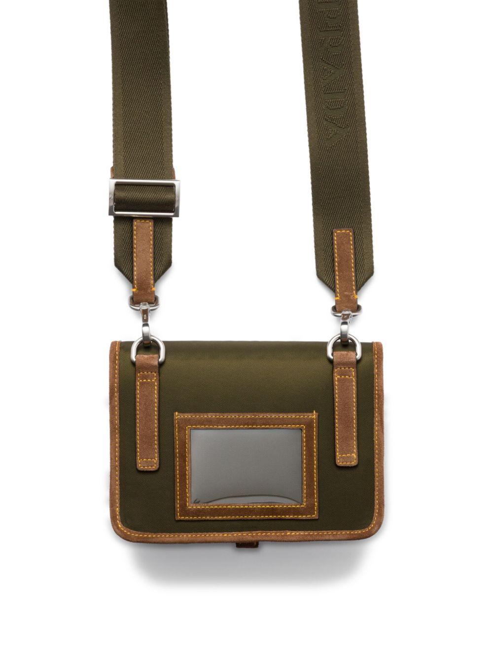canvas flap shoulder bag Product Image