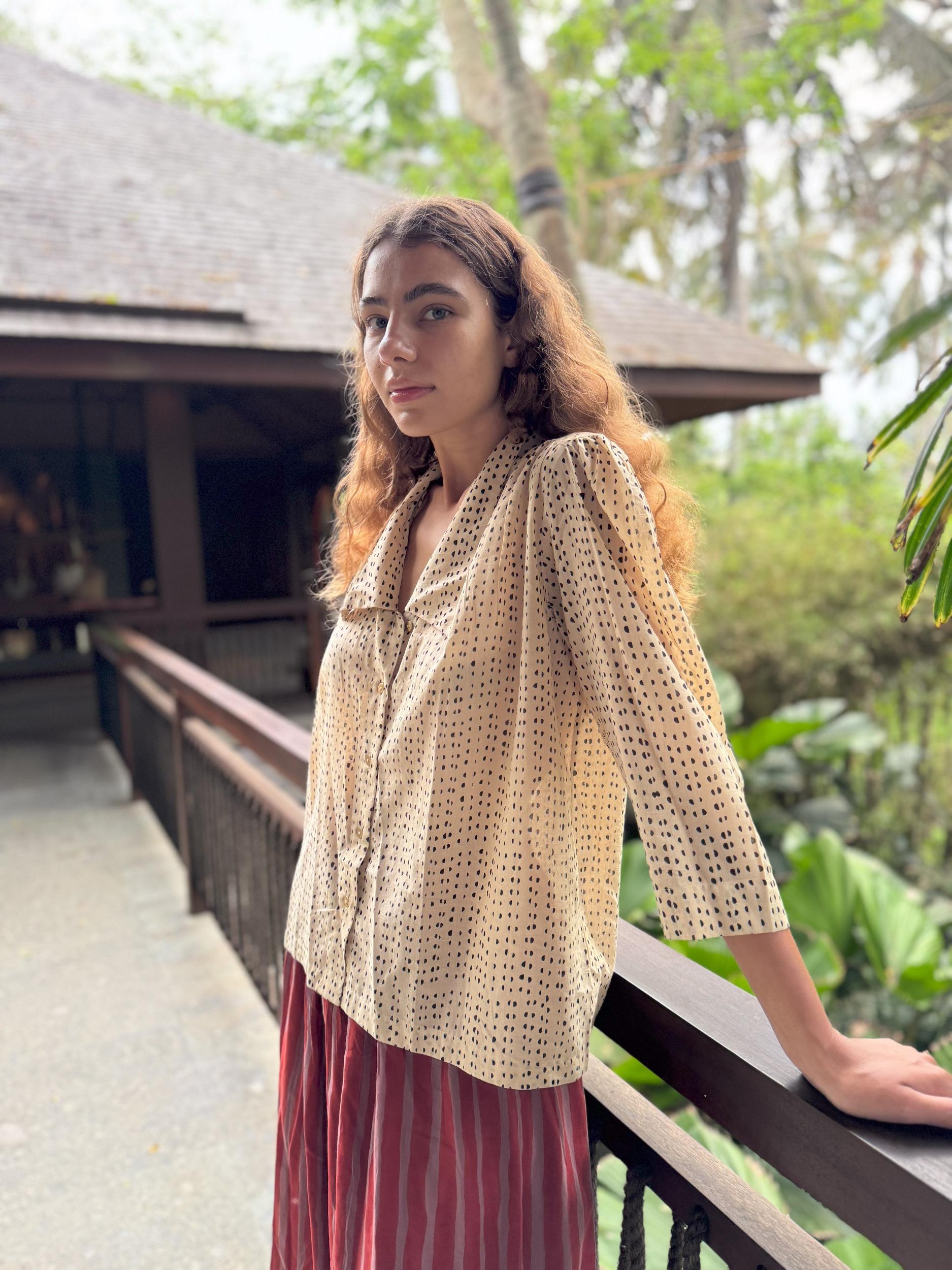 The Tiny-Dotted Shirt Product Image