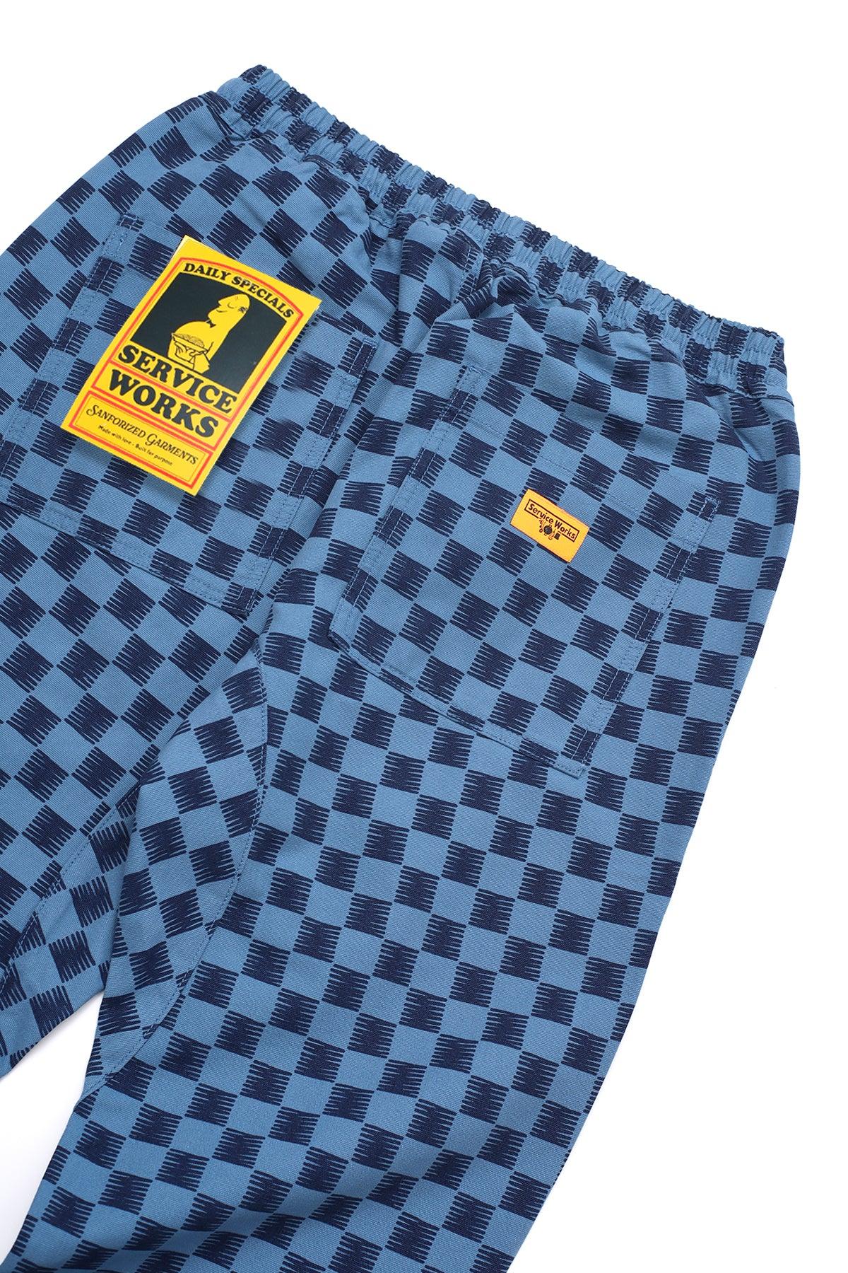 Service Works - Classic Chef Pants - Blue Checker Product Image