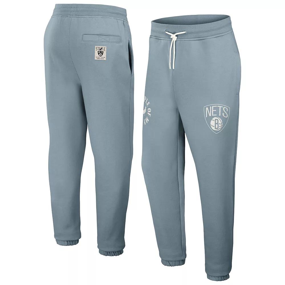 Men's NBA x Staple Mint Brooklyn Nets Plush Sweatpants,  Product Image