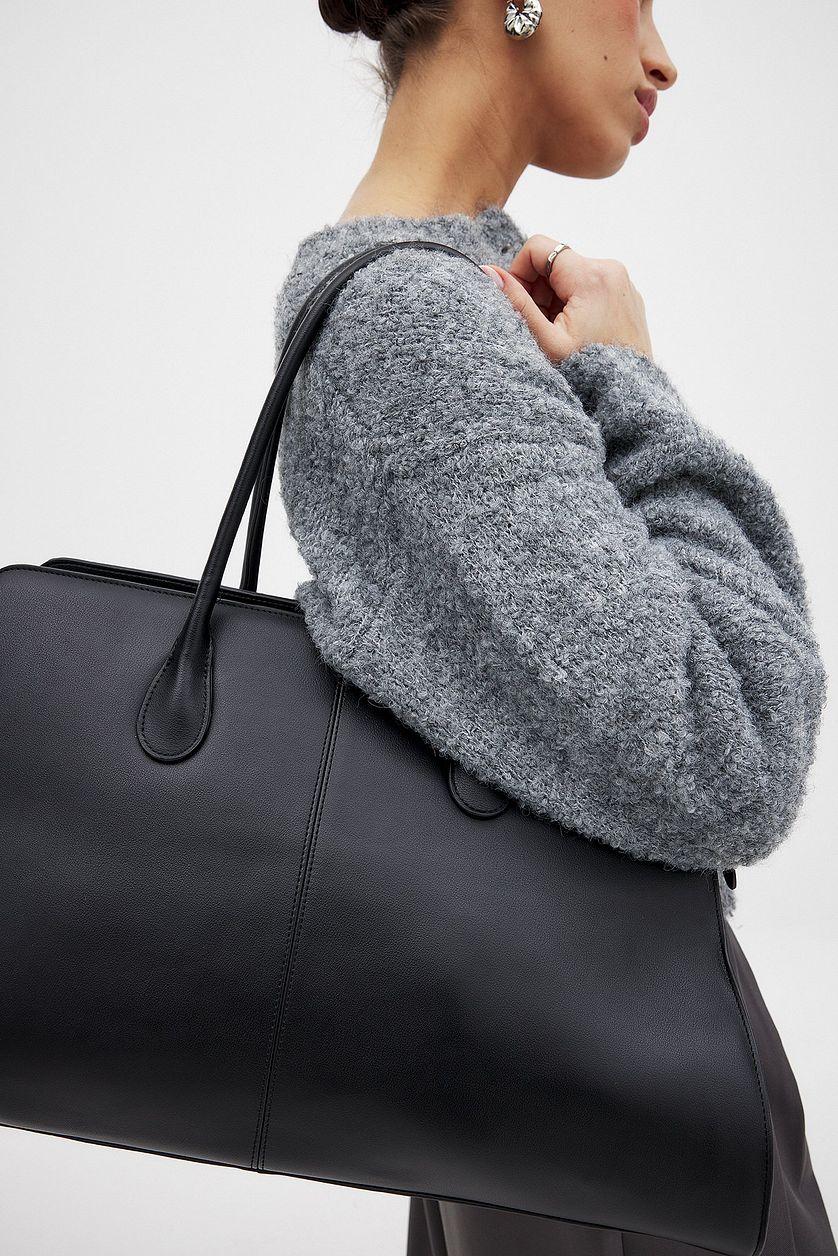 Big Leather Tote Bag Product Image