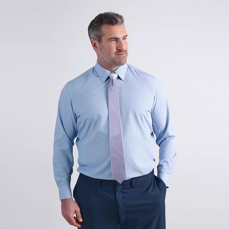 Big & Tall Haggar® Smart Wash® Classic Fit Solid Dress Shirt, Men's,  Product Image