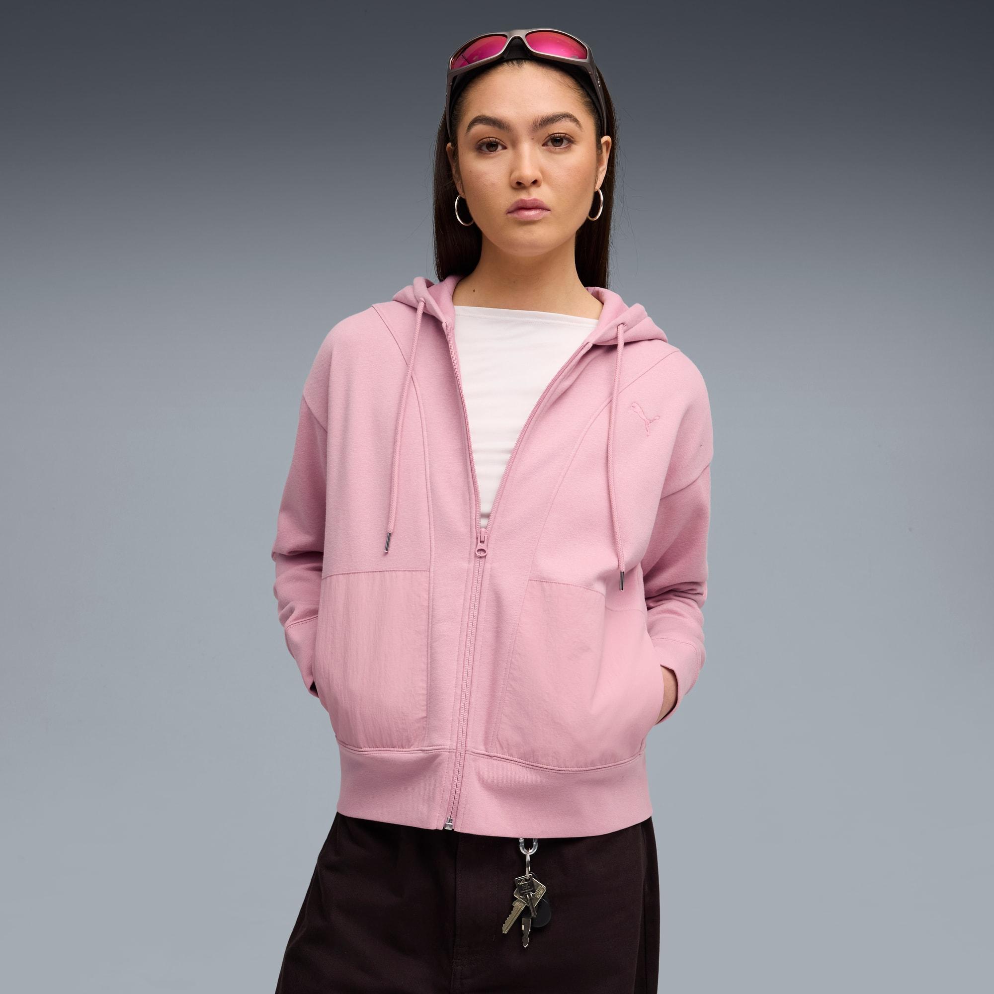 HER Relaxed Full-Zip Hoodie Women Product Image