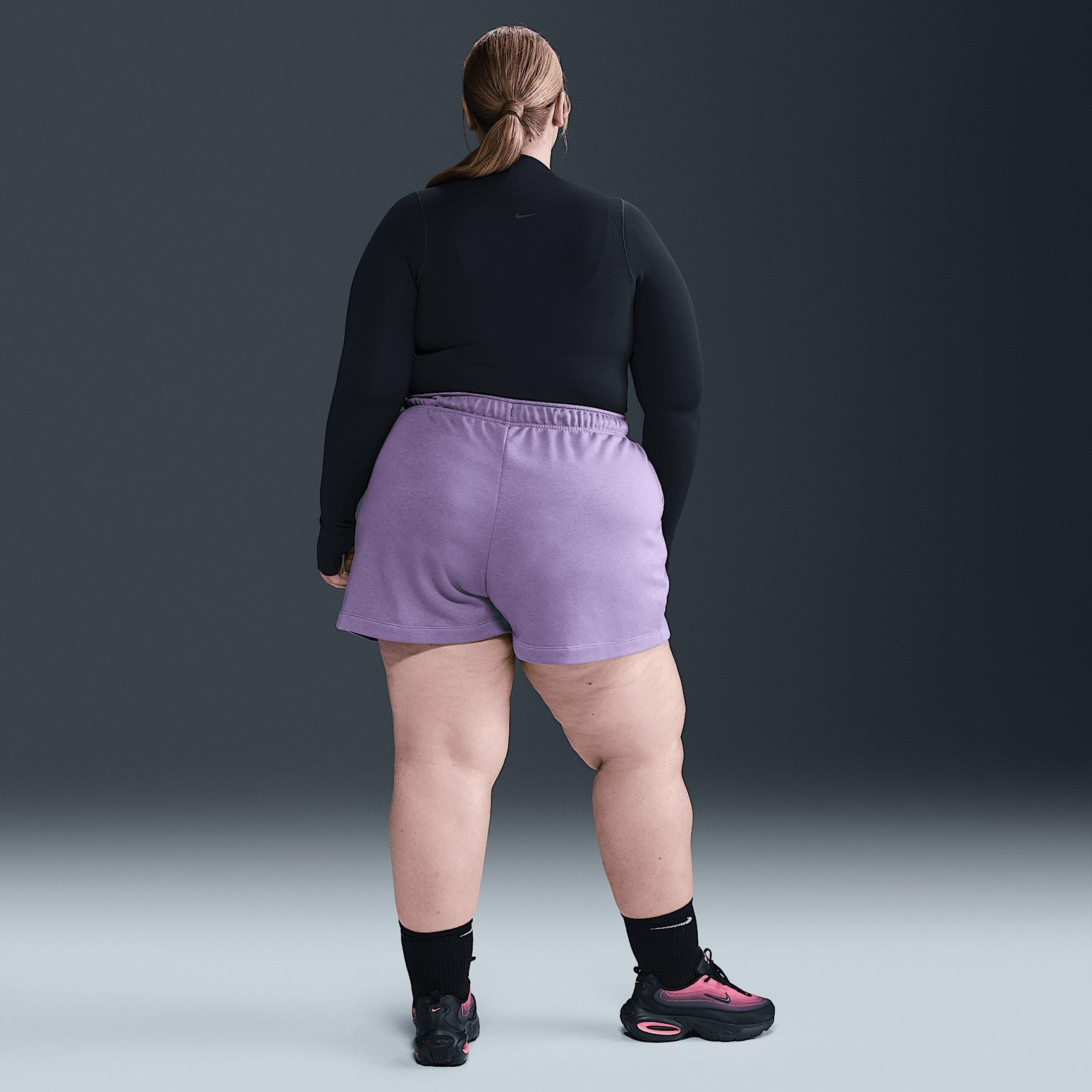 Nike Sportswear Club Fleece Women's Mid-Rise Shorts (Plus Size) Product Image