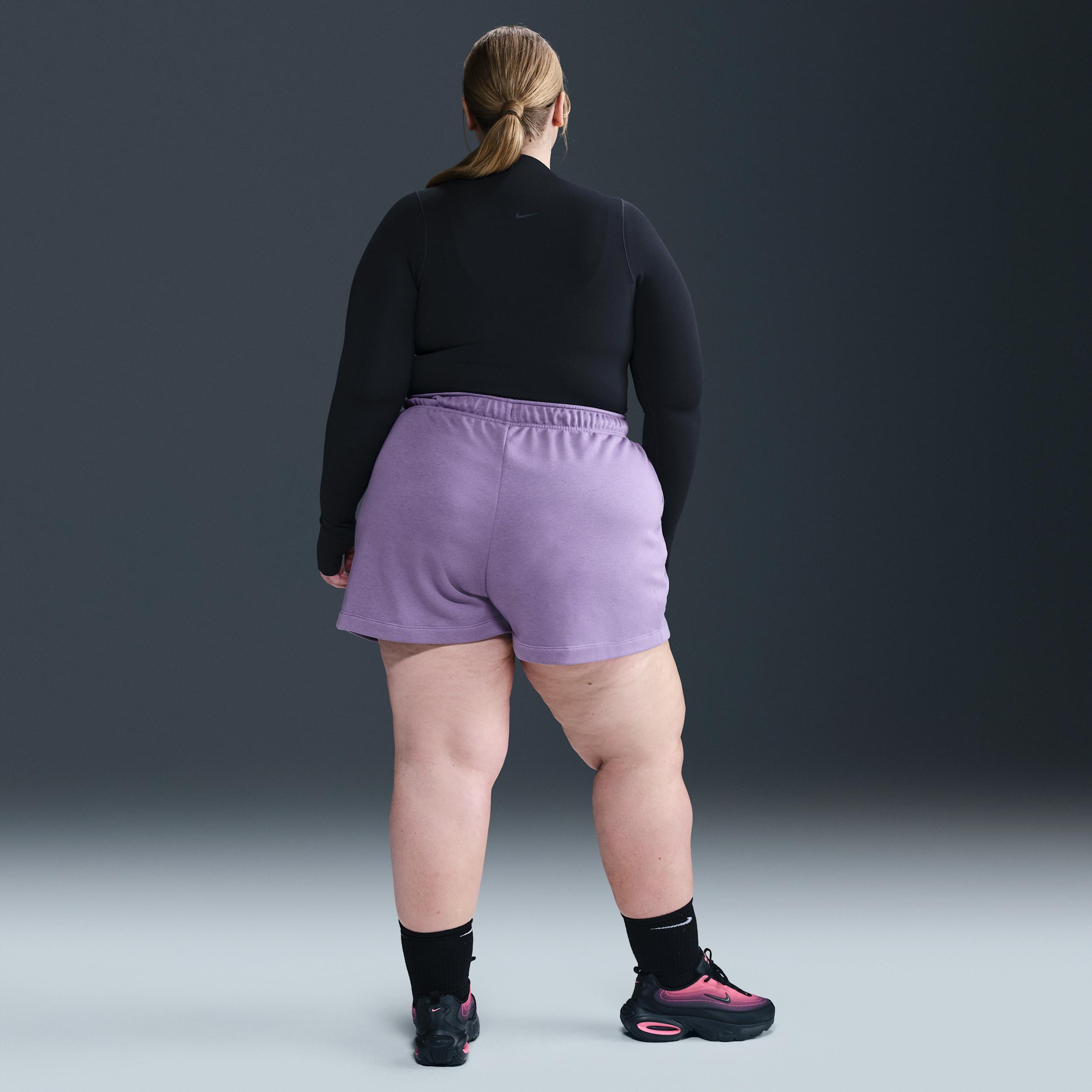 Nike Sportswear Club Fleece Women's Mid-Rise Shorts (Plus Size) Product Image