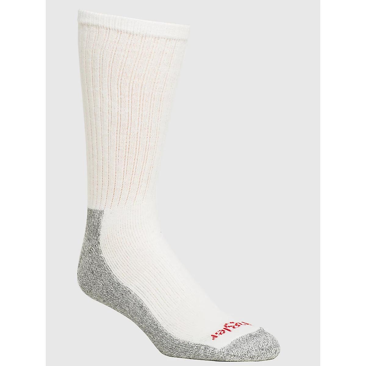 Men's Wrangler Performance Crew Work Socks (6-Pack) Product Image