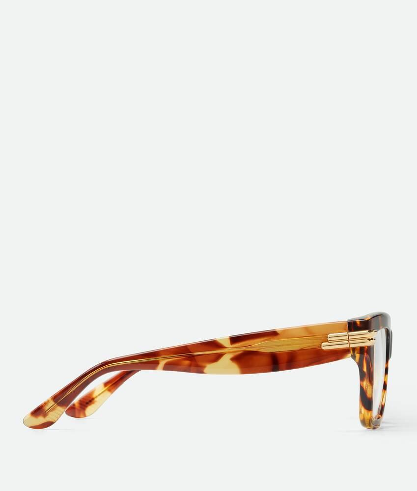 Mitre Square Eyeglasses in Havana/transparent Product Image