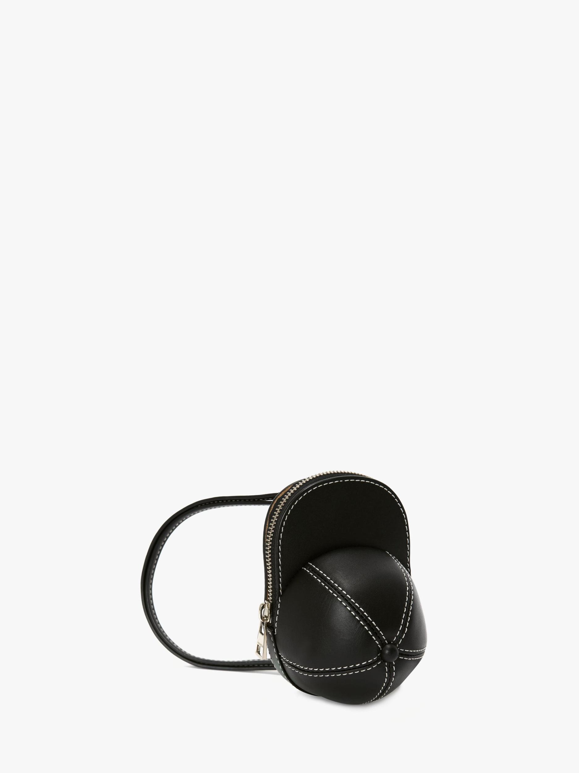 MINI CAP BAG - LEATHER CROSSBODY BAG Product Image